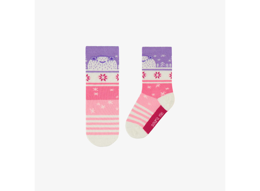 Winter Pattern Baby Socks