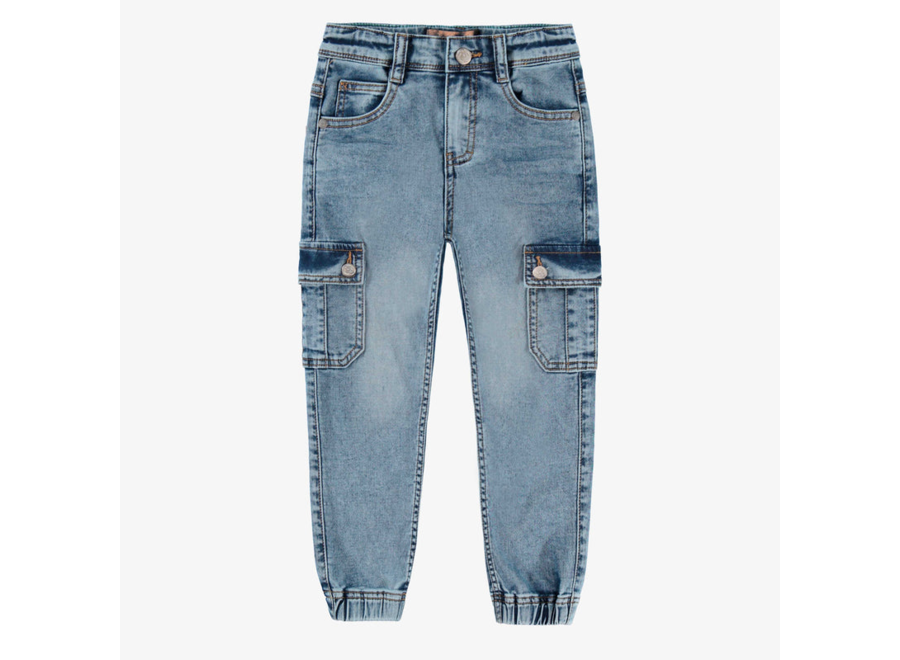 Blue Cargo Jeans