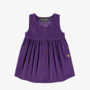 Purple Corduroy Jumper Dress