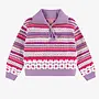 Purple Knitted Sweater, child