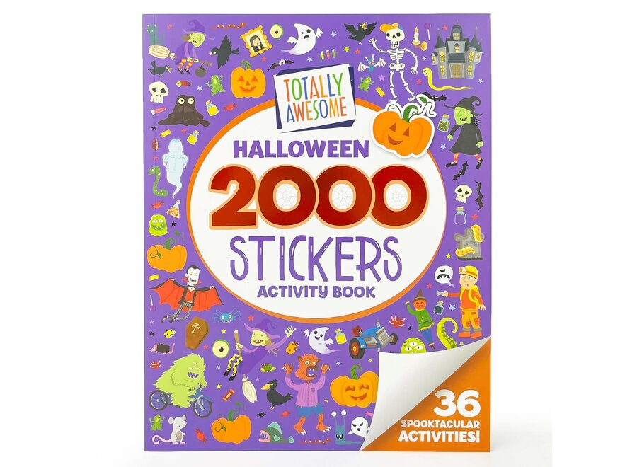 Totally Awesome 2000 Stickers Halloween Activity Book