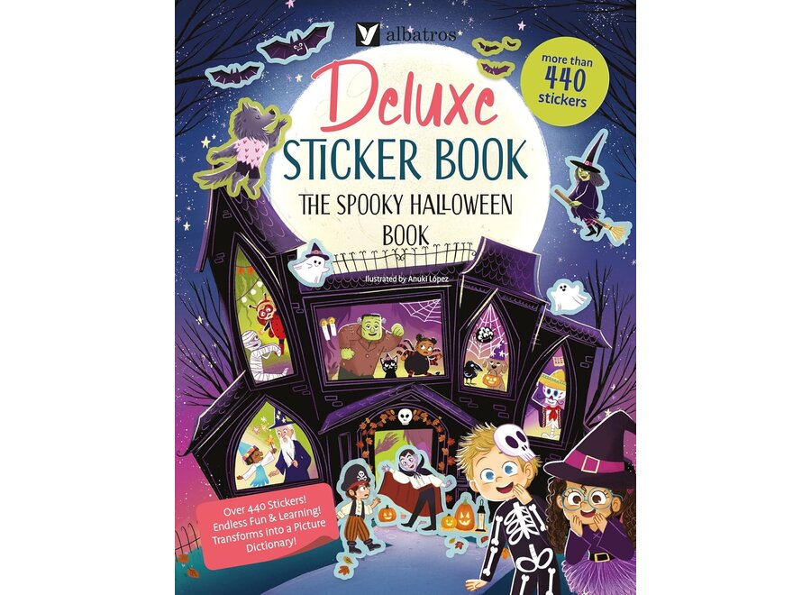 Deluxe Sticker Book: The Spooky Halloween