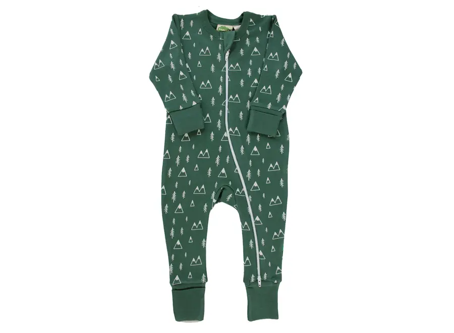 Organic Printed Romper