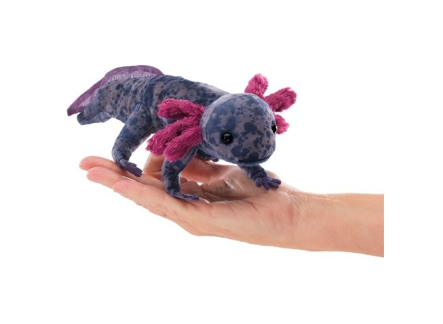 Black Axolotl Puppet