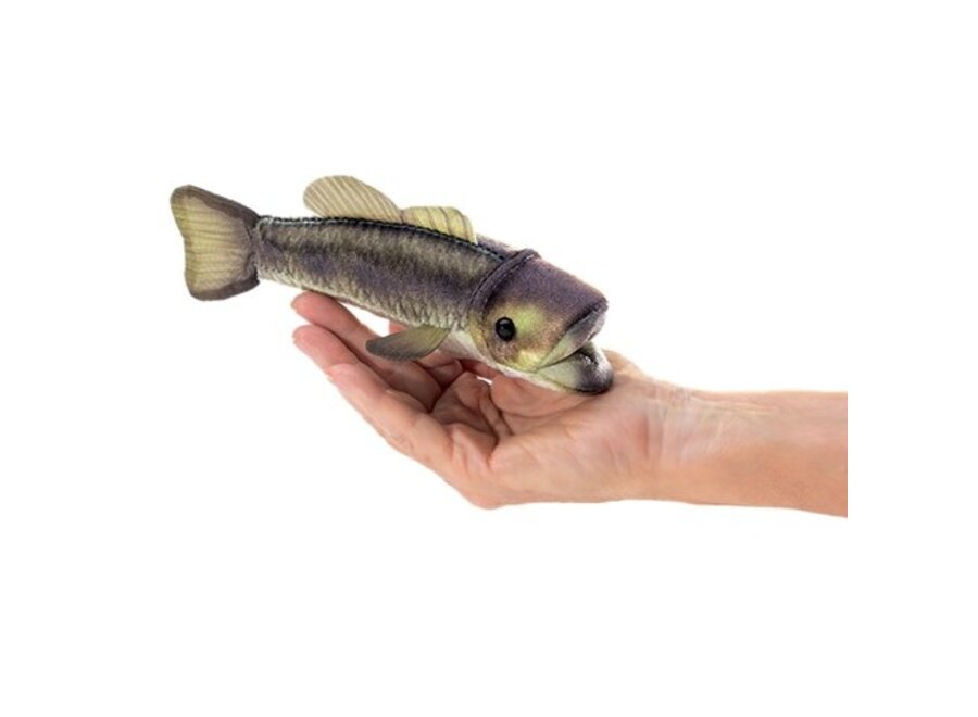 Mini Largemouth Bass Finger Puppet