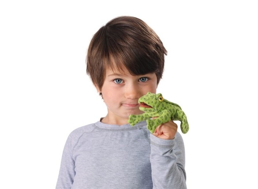 Mini Frog Finger Puppet