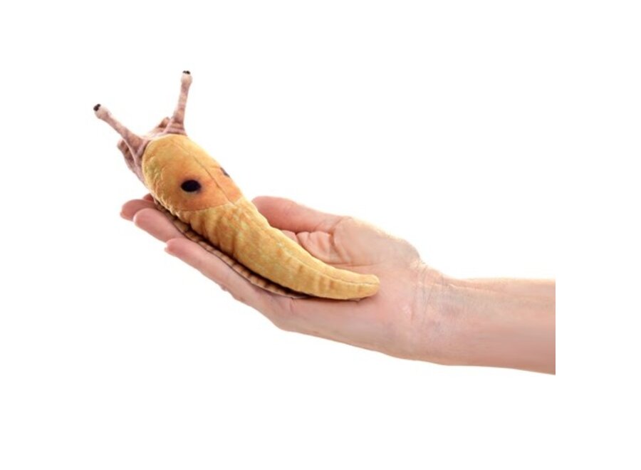 Mini Banana Slug Finger Puppet