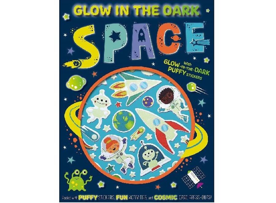 Glow in the Dark Space Activity Book