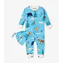 Winter Wonderland Baby Coverall & Hat