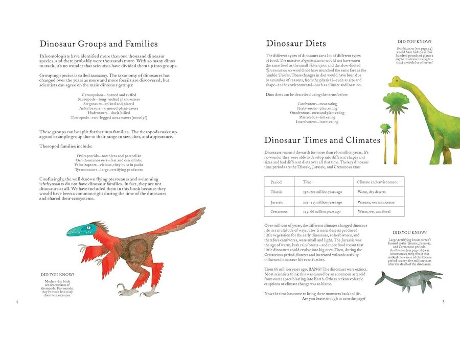 The Colorful World Of Dinosaurs
