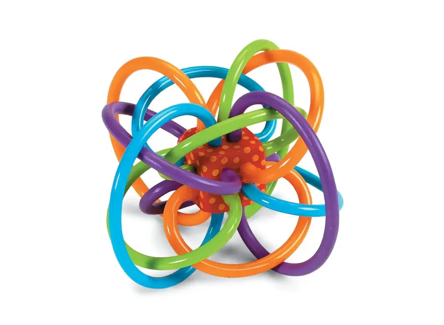 Winkel Rattle & Sensory Teether Toy