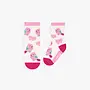 Cream Socks with Bird Pattern Baby