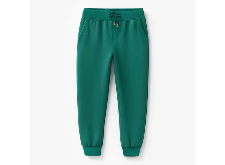 Turquoise Jogger-Style Pant Child