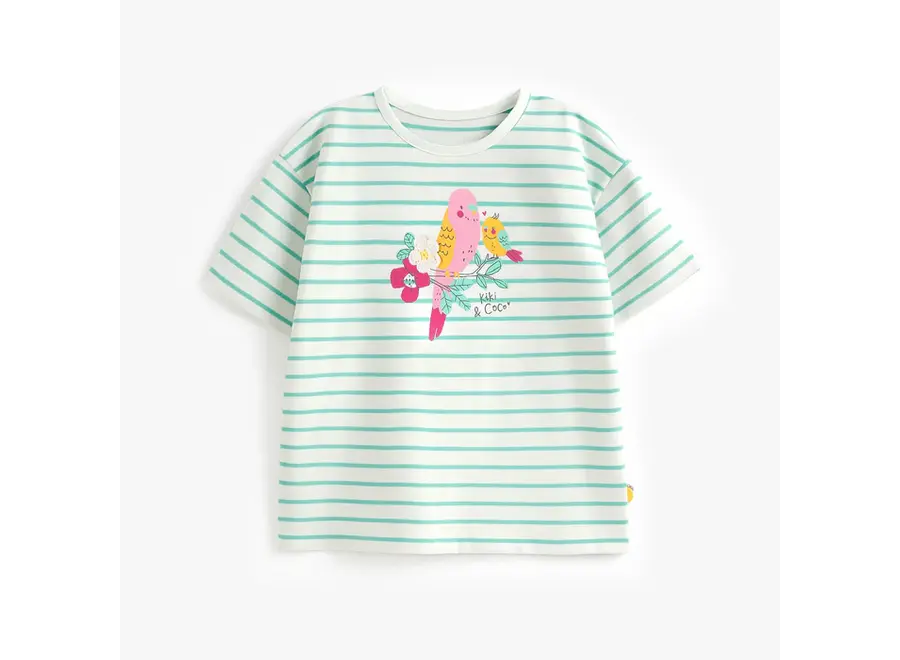 Cream Striped T-Shirt Child