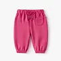 Dark Pink Jogger-Style Pant Baby