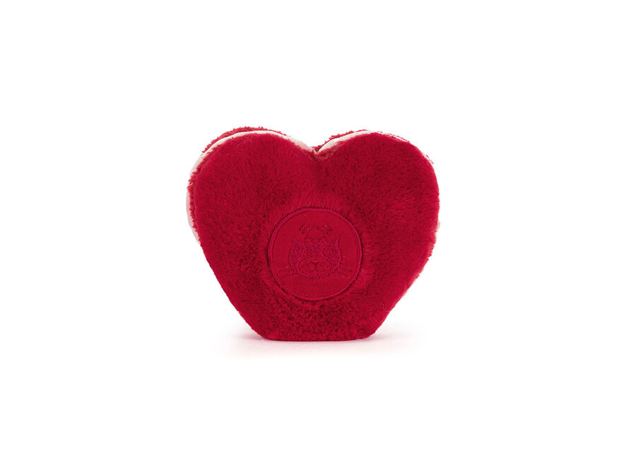 Amuseables Arlette Heart Macaron (Red)