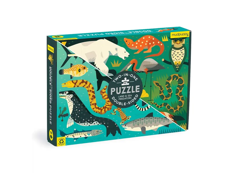 Land & Sea Predators 100pc Puzzle