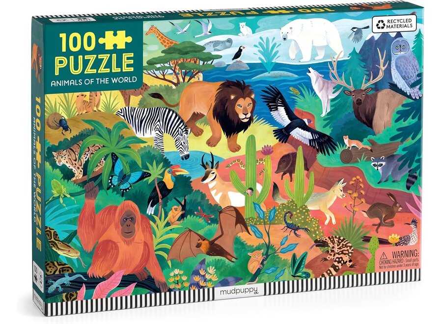 Animals of the world Jumbo Puzzle