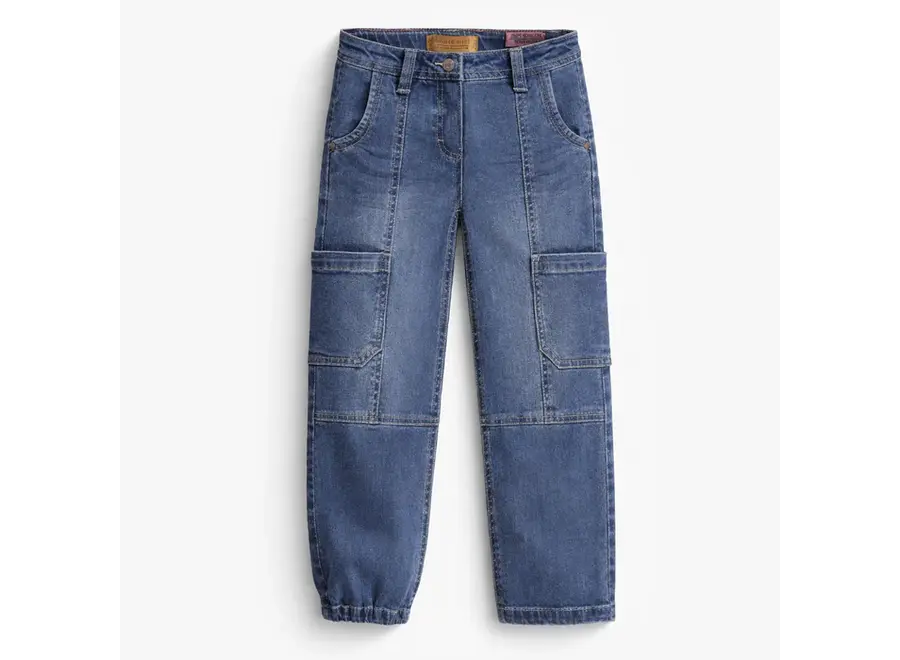 Child's Blue Jeans with Heart Patch