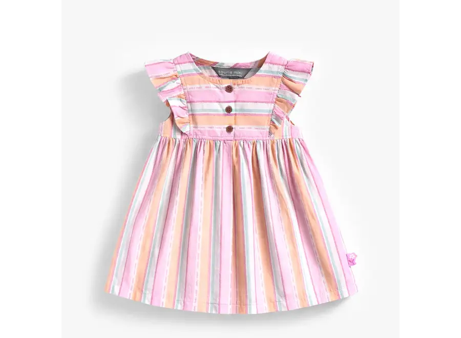 Baby Dress with Colorful Stripes