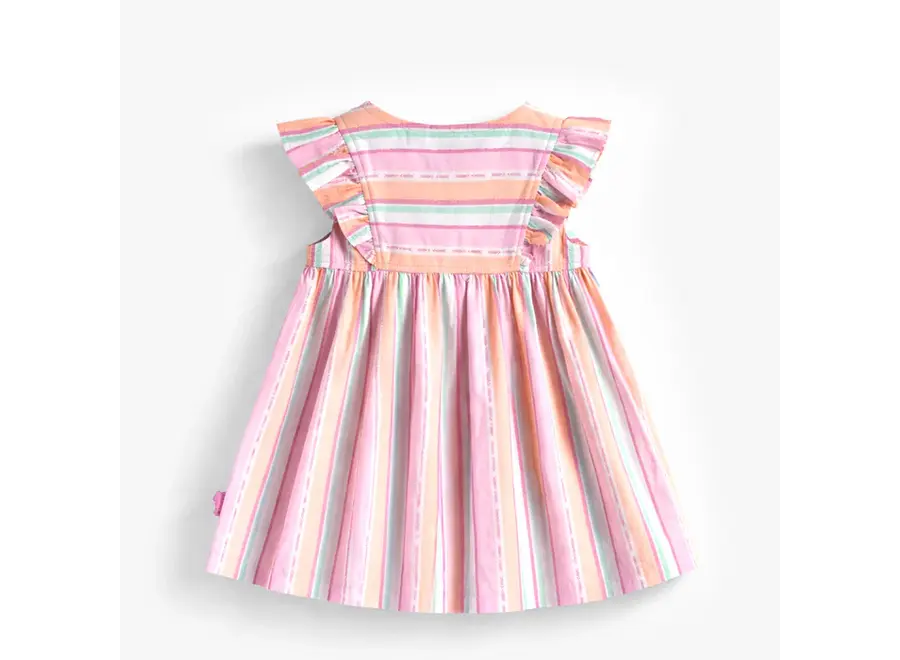 Baby Dress with Colorful Stripes
