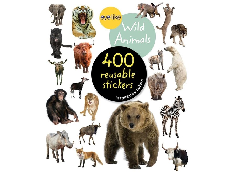 Eyelike Stickers: Wild Animals