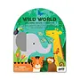 Coloring Book with Stickers Wild World