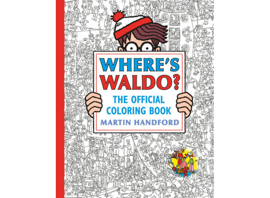 Where's Waldo? Coloring Book