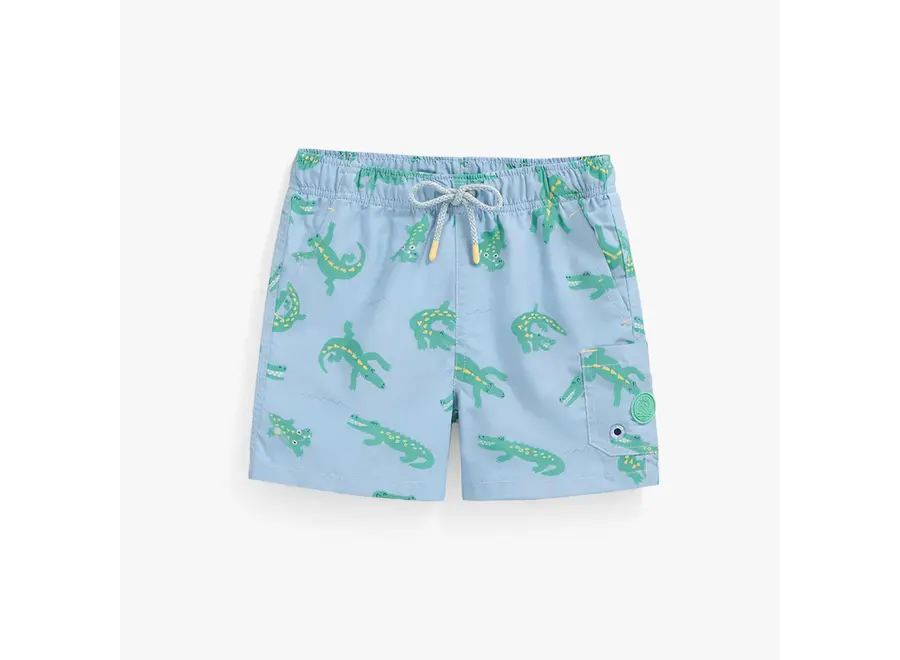 Blue Crocodile Swim Shorts