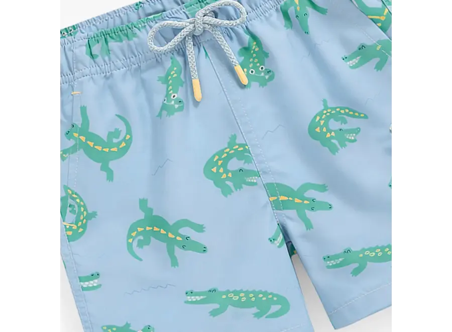 Blue Crocodile Swim Shorts