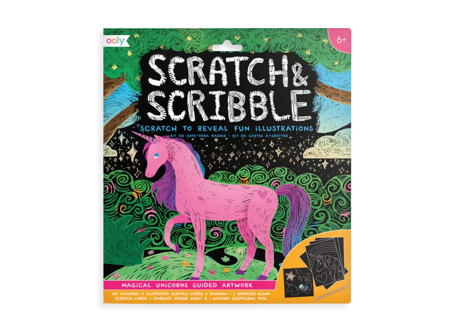 Scratch and Scribble Magical Unicorns