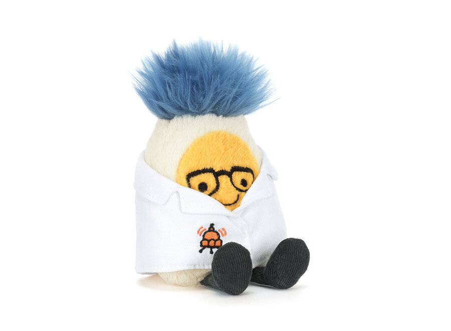 Amuseables Boiled Egg Scientist Outfit