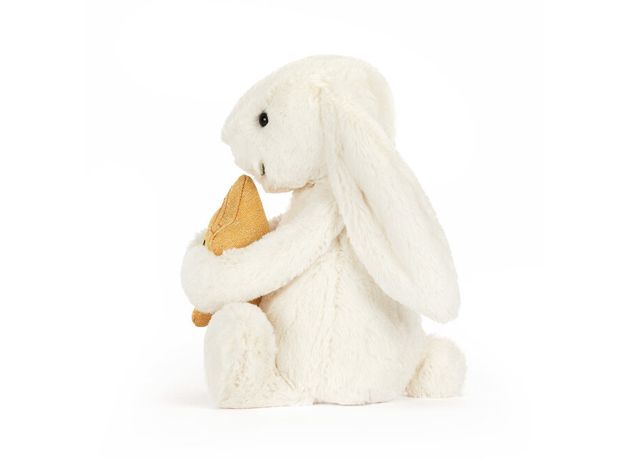 Cream Bunny with Star
