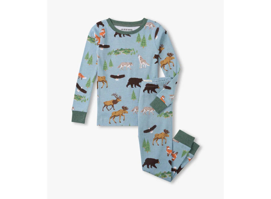 Northern Wilderness Kids Pajama Set