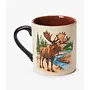 Wilderness Moose Ceramic Mug