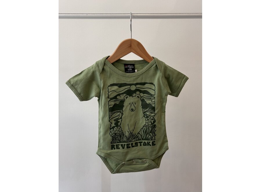 Infant 'Meadow with Bear' Onesie