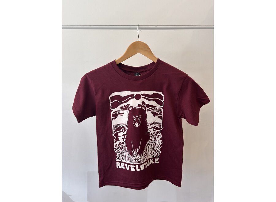 Youth 'Meadow with Bear' T-Shirt