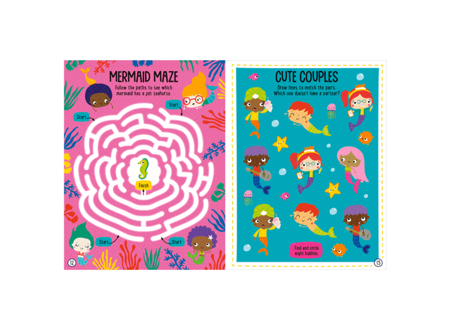 Balloon Stickers Mermaids