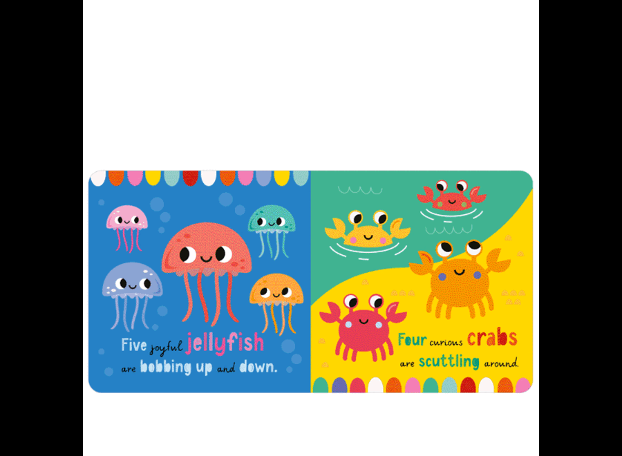 Splish Splash Little Shark Bath Book