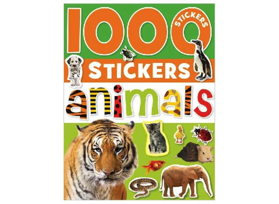 1000 Stickers ANIMALS Activity Book