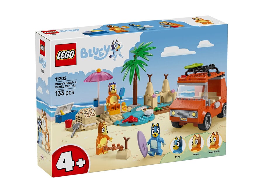 Bluey’s Beach & Family Car Trip CS