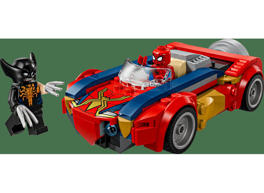 Spider-Man Car vs. Venomized Wolverine CS