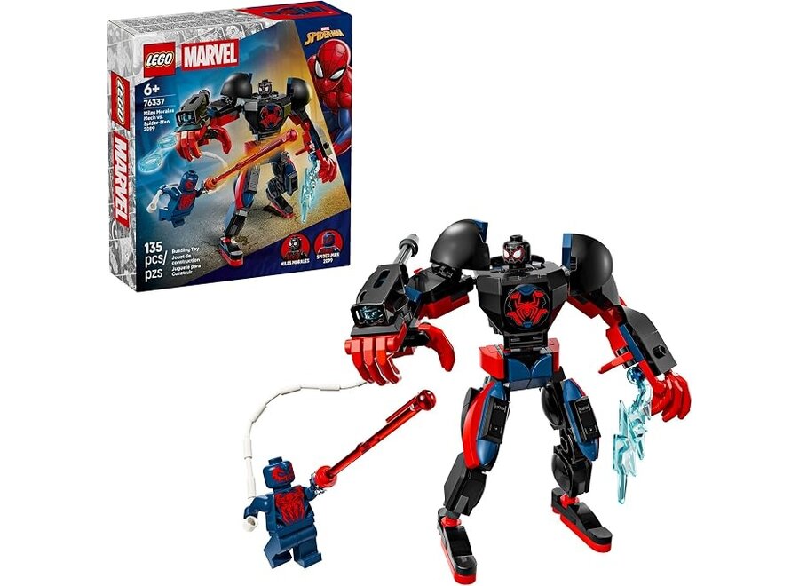 Miles Morales Mech vs. Spider-Man 2099 CS