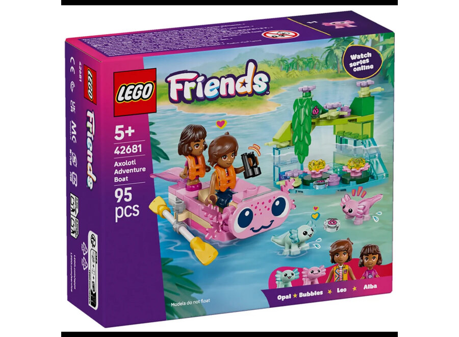 Axolotl Adventure Boat