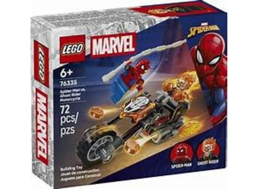 Spider-man vs. Ghost Rider Motorcycle