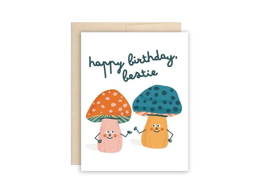 Cute Mushroom Bestie BFF