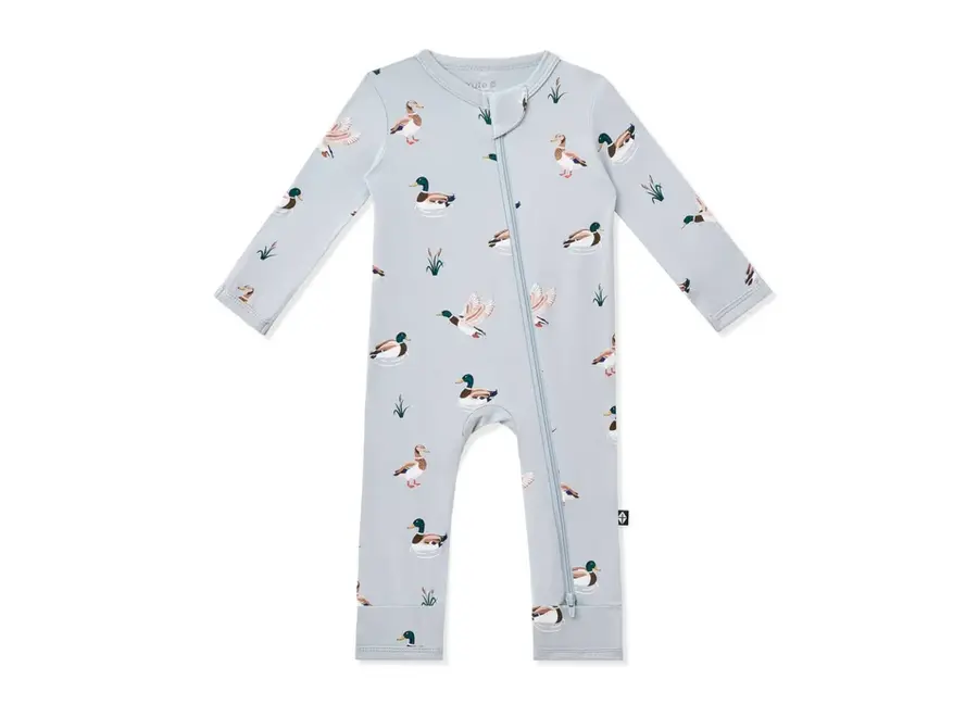 Zippered Romper