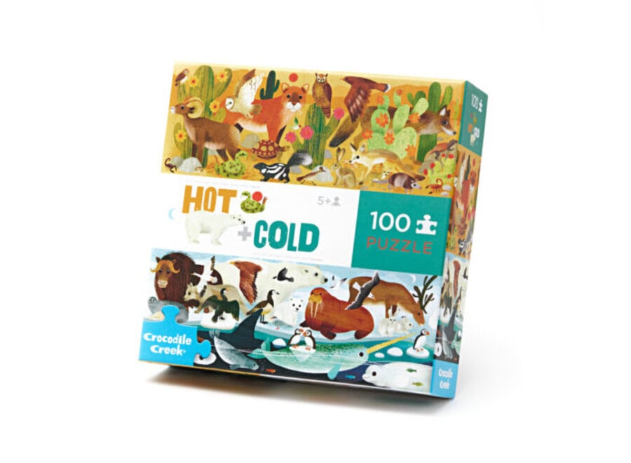 100 piece Opposite Puzzle Hot+Cold