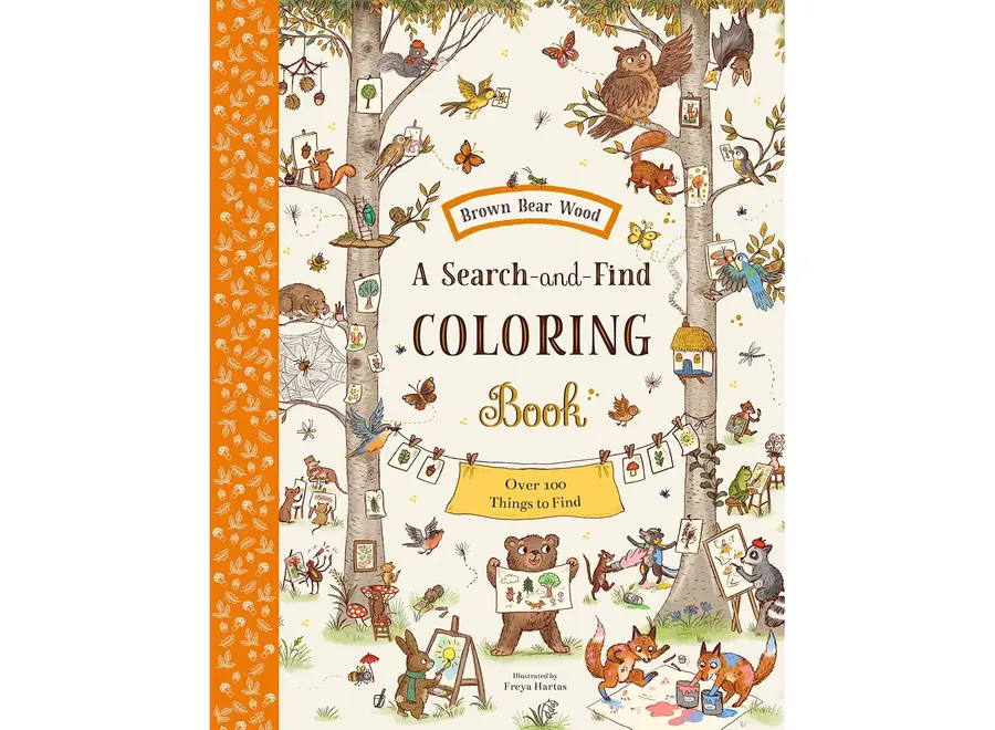 Brown Bear Wood: A Search And Find Colouring Book