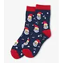 Allover Santa Kids Crew Socks